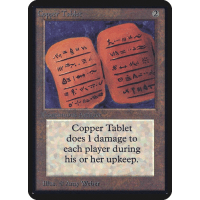 Copper Tablet 英語　MtG Copper Tablet | Unlimited | Star City Games
